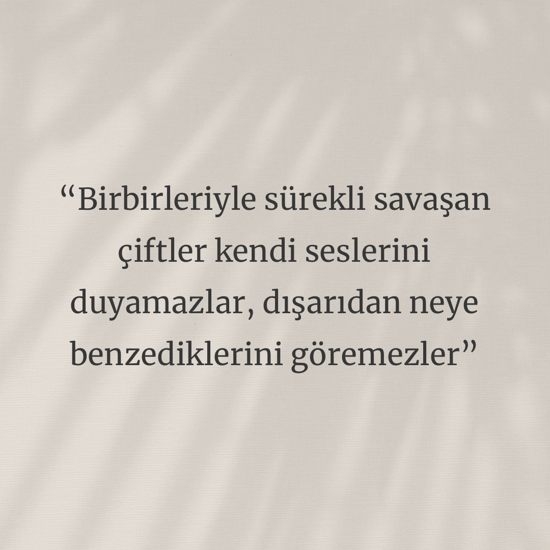 Sürekli Çatışan Çiftlerin Yolculuğu